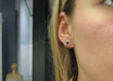 POIRAY earrings earrings lolita rhodolite chips 18k gold 58 Facettes 255879