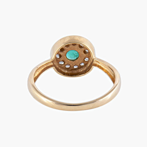 Bague 54 / Or Jaune BAGUE OR & TOURMALINE 58 Facettes BO/220014