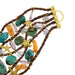 Bracelet Multi-row bracelet with precious stones 58 Facettes 35278