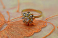 Bague Bague monture fleur 58 Facettes Ref650