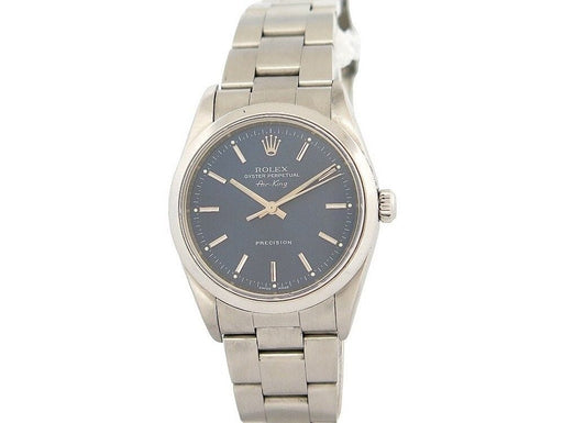 ROLEX osyter perpetual air king steel watch 34mm automatic 58 Facettes 255418