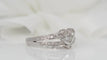 Bague 58 Bague solitaire cœur diamant 1,01ct 58 Facettes 31077