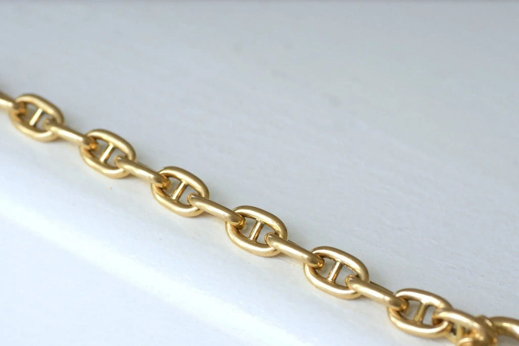 Bracelet Bracelet maille marine en or jaune 58 Facettes