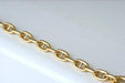 Bracelet Navy mesh bracelet in yellow gold 58 Facettes