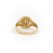 Ring 50 Signet Ring Yellow Gold Diamond 58 Facettes 1597908CN