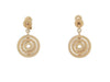 BULGARI astrale cerchi 18k yellow gold earrings 23gr ears 58 Facettes 250520