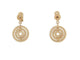 Boucles d'oreilles boucles d'oreilles BULGARI astrale cerchi or jaune 18k 23gr  ears 58 Facettes 250520