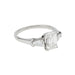 Bague 54 Bague diamant taille émeraude 1.50 cts. 58 Facettes 30785