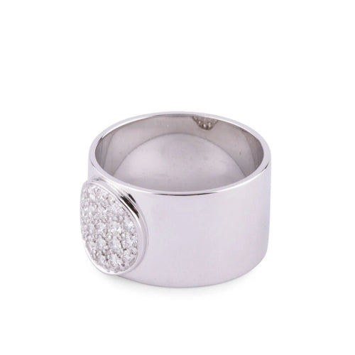 Bague Bague Dinh Van "Anthea" Or Gris 58 Facettes