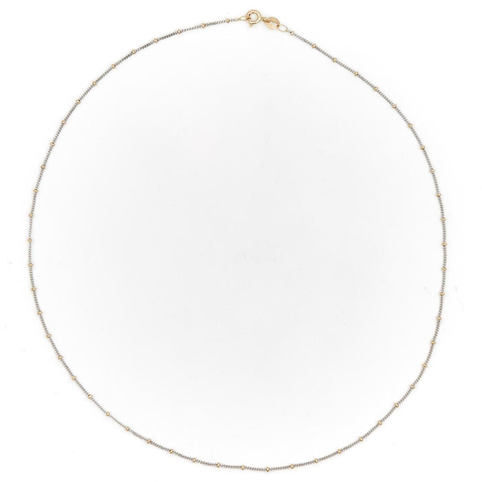 Collier Collier Or blanc 58 Facettes 1969317CN