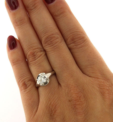 Bague 53.5 Bague solitaire diamant 1ct 58 Facettes G3460