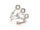 Bague 53 Bague Or blanc Diamant 58 Facettes 06330CD