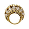 Bague 52 Bague vintage or jaune, diamants. 58 Facettes 30987