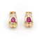 Boucles d'oreilles Boucles d'oreilles Or jaune Rubis 58 Facettes 1969307CN