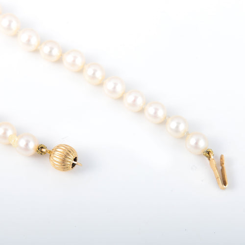 Collier Collier de perles vintage 58 Facettes 2522