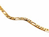 Necklace Alternating link necklace Yellow gold 58 Facettes 1223538CN