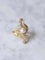 Bague Marquise Style Art Nouveau or 14Kt, diamants, perle 58 Facettes