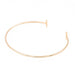 Ginette NY Bracelet Gold Strip Bangle Bracelet Rose gold 58 Facettes 2484947CN