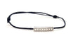 White Gold Diamond Cord Bracelet 58 Facettes 578868RV