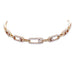 Necklace Messika necklace, "Choker Move Link Multi", pink gold, diamonds. 58 Facettes 32646