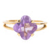 61 Cacharel Ring Yellow Gold Amethyst Ring 58 Facettes 2307824CN