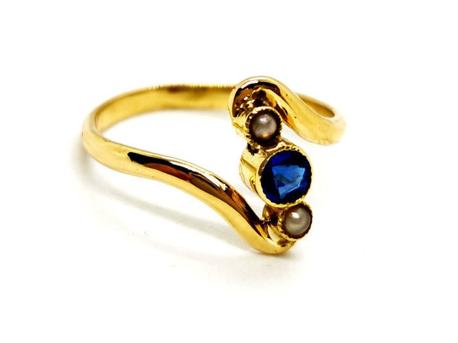 Bague 50 Bague Or jaune 0.15 58 Facettes 1468650CN