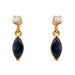 Boucles d'oreilles Boucles d'oreilles Or jaune Saphir 58 Facettes 2623480CN