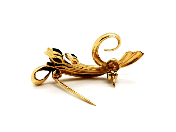 Broche Broche Or jaune Diamant 58 Facettes 1141229CD