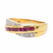Ring 55.5 Ring Yellow gold Ruby 58 Facettes 2682320CD