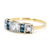 Ring 55 Art Deco Ring Diamonds, Sapphires 58 Facettes 9A9332B9C93F4A2C8CF6840CA6C7E8AD