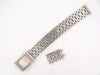 BOUCHERON watch reflection steel diamonds 32 mm quartz + 11 bracelets 58 Facettes 254582