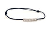 White Gold Diamond Cord Bracelet 58 Facettes 578870RV