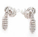 Earrings 1950 earrings paved with diamonds in platinum 58 Facettes 24061