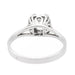 Bague 53.5 Bague Solitaire Or blanc Diamant 58 Facettes 2569753CN