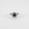 Bague 58.5 Bague Fleur Saphir Diamants 58 Facettes EL2-60