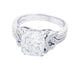 Ring 53 Mauboussin ring, “Subtil Message”, white gold, cushion diamond. 58 Facettes 32510