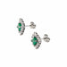 Boucles d'oreilles Boucles d'oreilles émeraudes et diamants 58 Facettes 1609