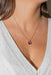 Isabelle Langlois Necklace Pavé de Paris Pendant Necklace Rose Gold Amethyst 58 Facettes 2555962CN