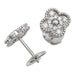 Earrings Van Cleef and Arpels “Sweet Alhambra” earrings, white gold and diamonds. 58 Facettes 31023