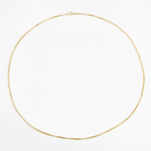 Collier Chaine maille cube or jaune 58 Facettes 17-117A