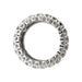 Bague 50 Bague bandeau en or blanc et diamants. 58 Facettes 31179