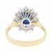 Ring 63 Pompadour ring Yellow gold Sapphire 58 Facettes 2468036CN