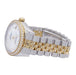 Watch Rolex watch, "Oyster Perpetual Datejust", yellow gold, steel, mother-of-pearl and diamonds. 58 Facettes 33345