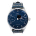Watch IWC watch, "Portuguese Automatic", steel, leather. 58 Facettes 32264