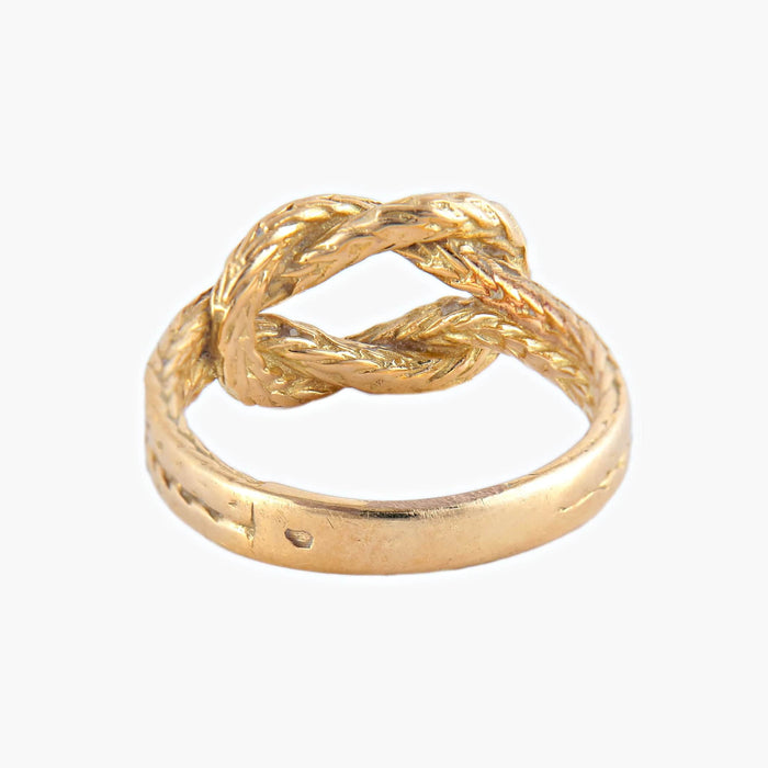 Bague Or Jaune BAGUE « CORDAGE » OR JAUNE 58 Facettes BO/220048