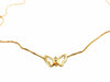Necklace Butterfly Necklace Yellow Gold Diamond 58 Facettes 1345939CN
