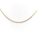 Necklace Cable link necklace Yellow gold 58 Facettes 1782652CN
