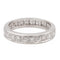 Bague 53 Bague Alliance Or blanc Diamant 58 Facettes 1806875CN