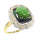 Bague 52 Bague en diamant, tourmaline 58 Facettes 21266-0567