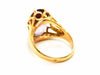 Bague 57 Bague Cocktail Or jaune Améthyste 58 Facettes 1637061CN